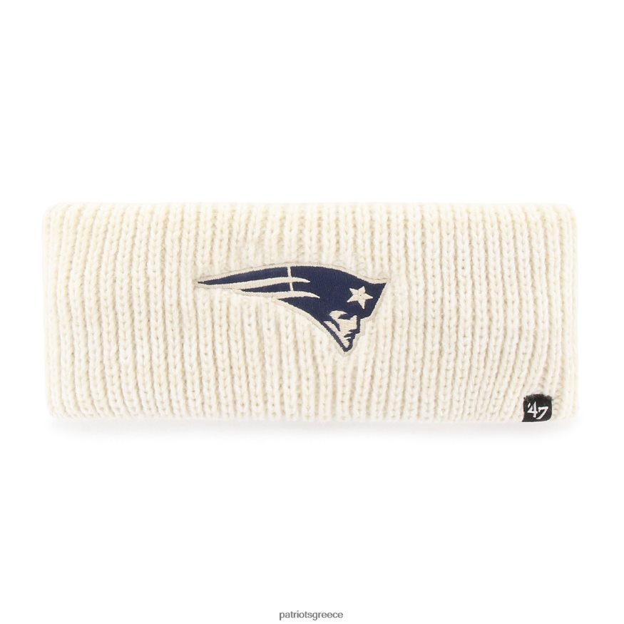 Patriots Jersey 47 κρεμ meeko headband γυναίκες αξεσουάρ VPDHTZ2210