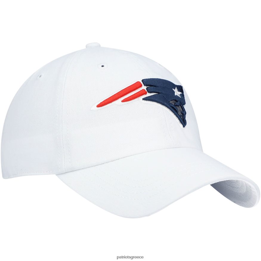Patriots Jersey Ρυθμιζόμενο καπέλο με λογότυπο καθαρισμού 47 λευκού miata γυναίκες αξεσουάρ VPDHTZ2257