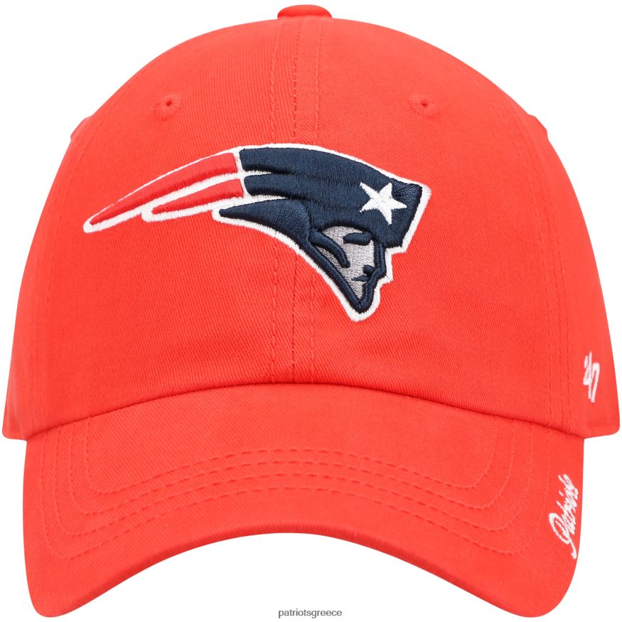 Patriots Jersey 47 κόκκινο miata καθαρισμού δευτερεύοντος ρυθμιζόμενο καπέλο γυναίκες αξεσουάρ VPDHTZ2283