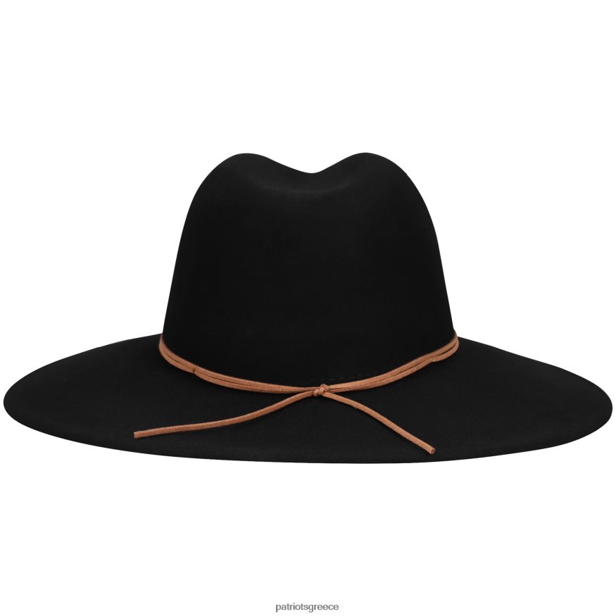 Patriots Jersey νέας εποχής μαύρη ιτιά πλατύ χείλος Fedora γυναίκες αξεσουάρ VPDHTZ2308