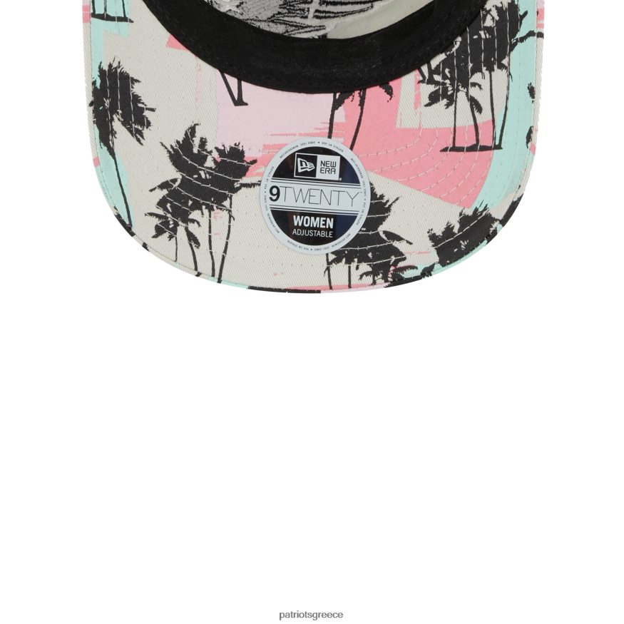 Patriots Jersey νέας εποχής κρέμα ρετρό beachin 9twenty ρυθμιζόμενο καπέλο γυναίκες αξεσουάρ VPDHTZ2260