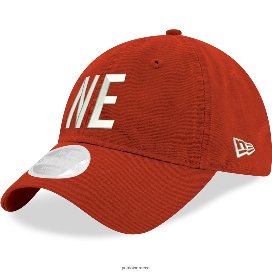 Patriots Jersey new era red hometown 9twenty ρυθμιζόμενο καπέλο γυναίκες αξεσουάρ VPDHTZ2269