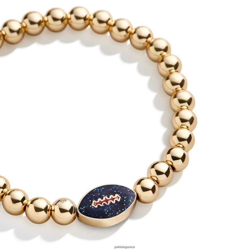 Patriots Jersey Βραχιόλι από χρυσό μπαστούνι της Πίζας γυναίκες αξεσουάρ VPDHTZ2177