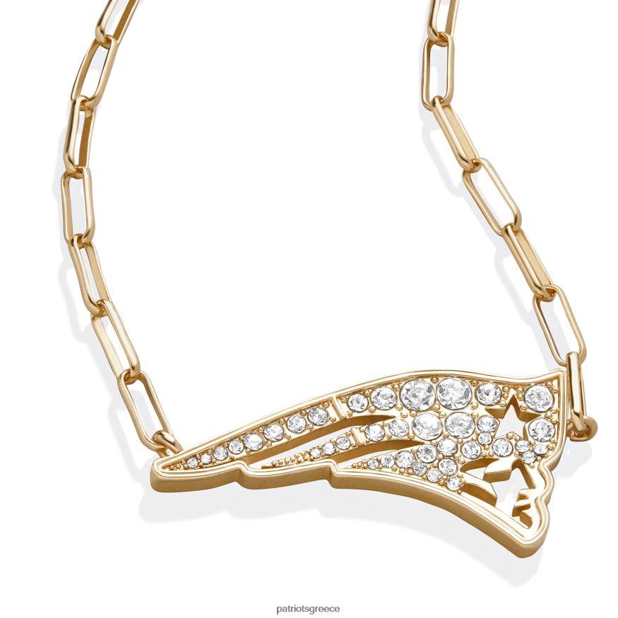 Patriots Jersey Κολιέ με αλυσίδα με συνδετήρα μπαστούνι γυναίκες αξεσουάρ VPDHTZ2204