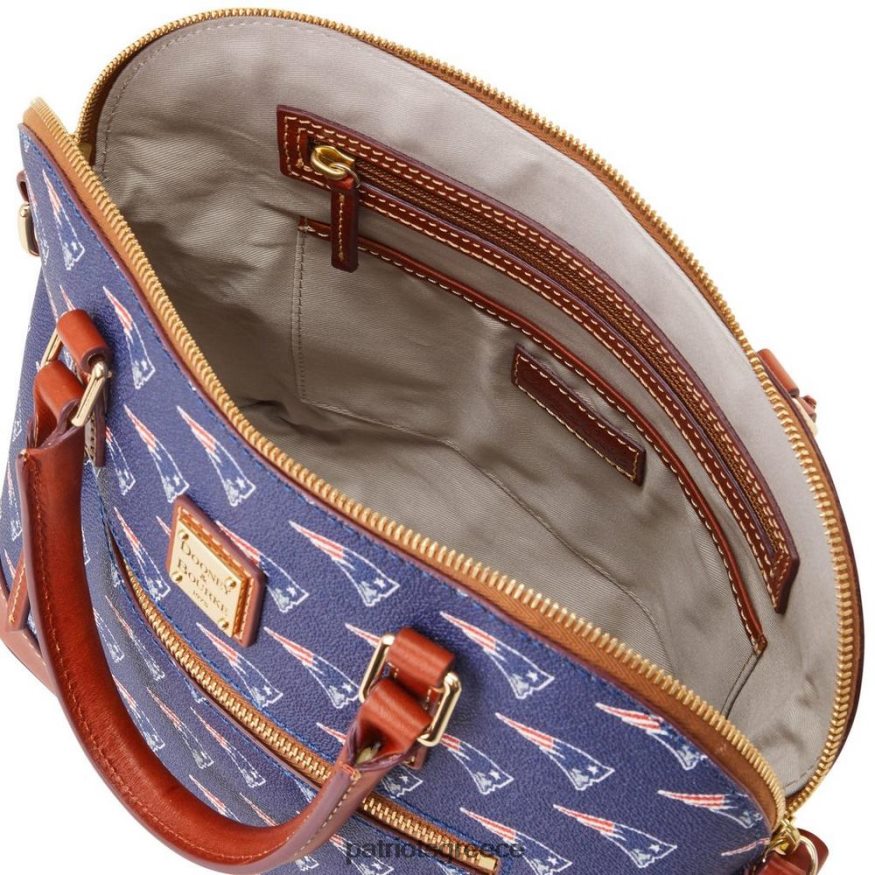Patriots Jersey Dooney & bourke signature τσαντάκι με φερμουάρ με τρούλο γυναίκες αξεσουάρ VPDHTZ2173