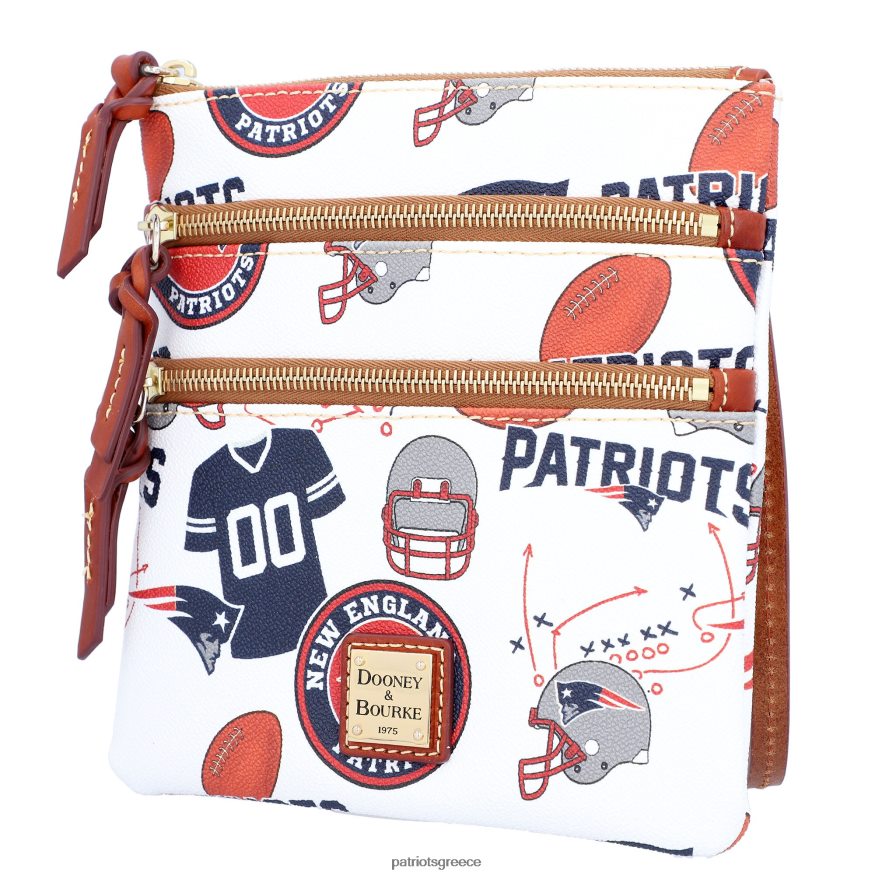 Patriots Jersey τσάντα χιαστί με τριπλό φερμουάρ dooney & bourke γυναίκες αξεσουάρ VPDHTZ2181