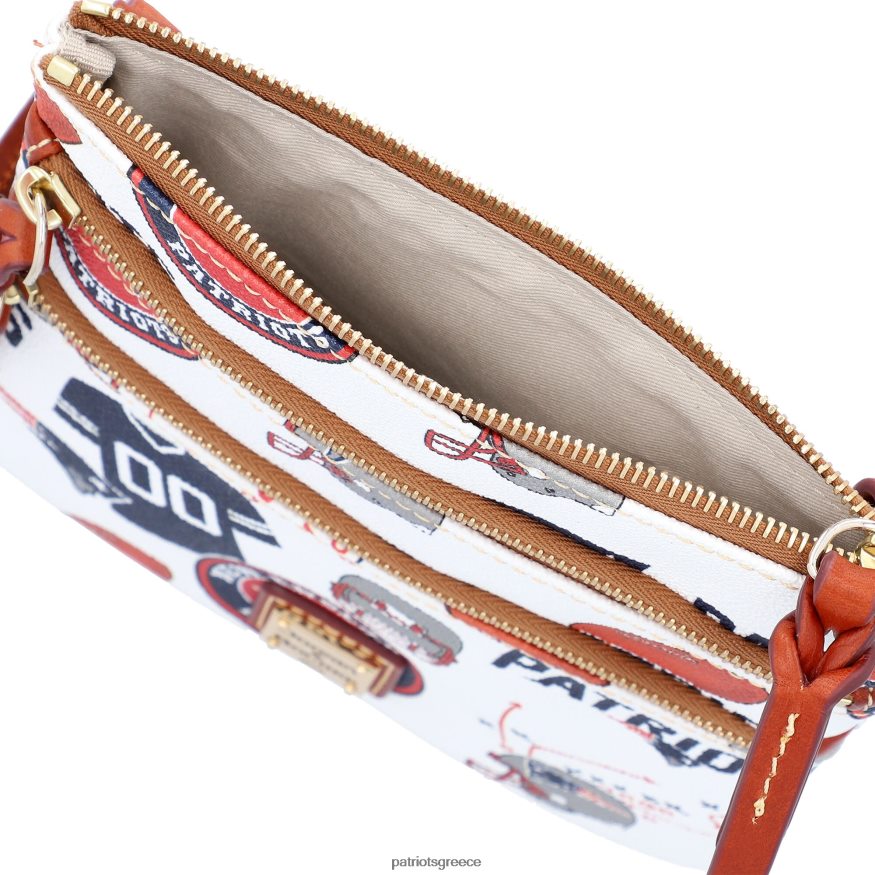 Patriots Jersey τσάντα χιαστί με τριπλό φερμουάρ dooney & bourke γυναίκες αξεσουάρ VPDHTZ2181