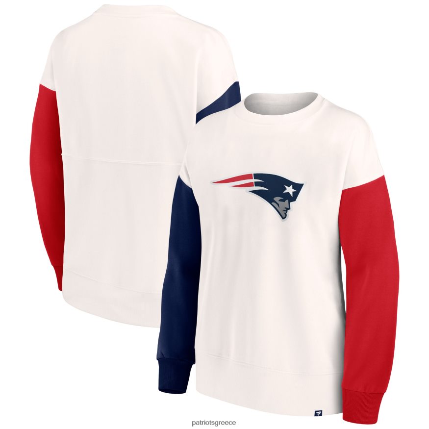 Patriots Jersey φούτερ πουλόβερ με λογότυπο φανατικών με λευκό χρώμα γυναίκες είδη ένδυσης VPDHTZ2347