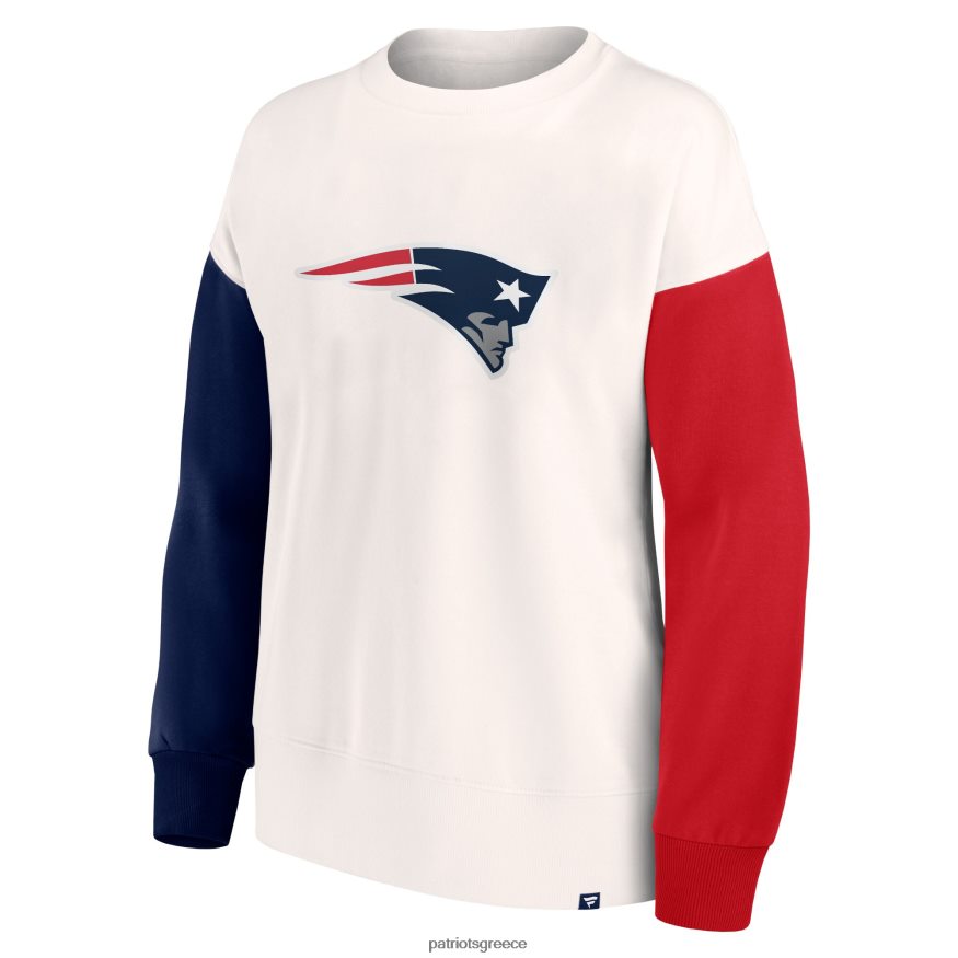 Patriots Jersey φούτερ πουλόβερ με λογότυπο φανατικών με λευκό χρώμα γυναίκες είδη ένδυσης VPDHTZ2347