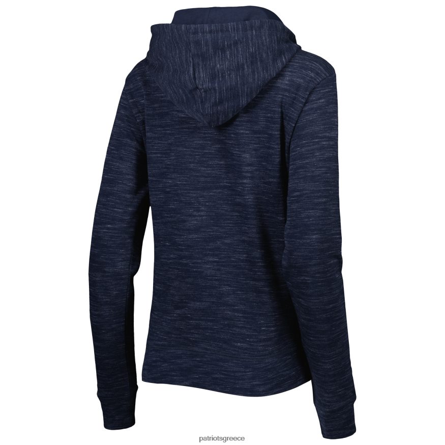 Patriots Jersey νέας εποχής ναυτικό κουκούλα με φερμουάρ ανάποδα γυναίκες είδη ένδυσης VPDHTZ2363