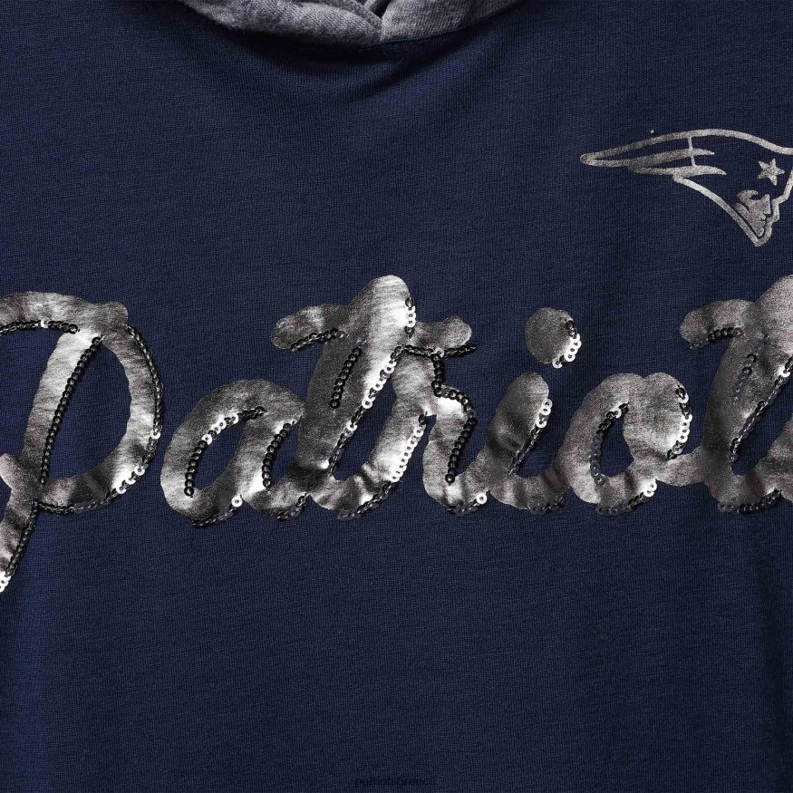 Patriots Jersey κουκούλα με κουκούλα πουλόβερ χωρίς όρια γυναίκες είδη ένδυσης VPDHTZ2373