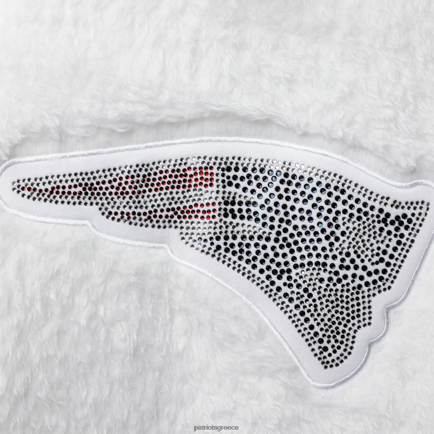 Patriots Jersey λευκό φούτερ πουλόβερ ιχνηλάτη αφής γυναίκες είδη ένδυσης VPDHTZ2423