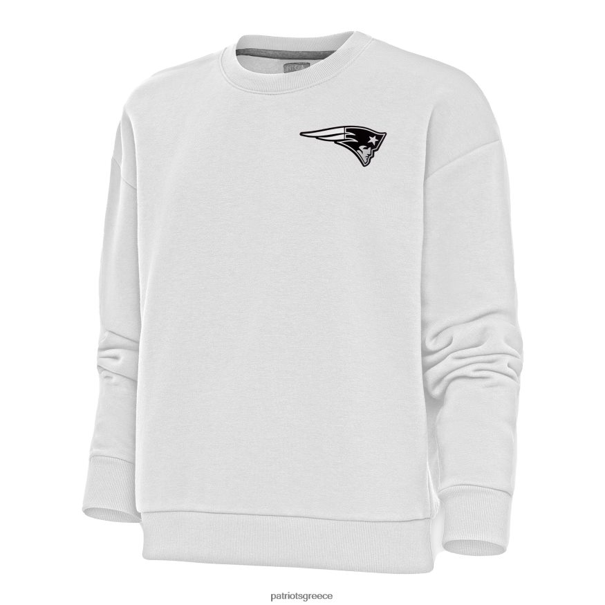 Patriots Jersey Αντίγκουα λευκό μεταλλικό φούτερ πουλόβερ με λογότυπο νίκης γυναίκες είδη ένδυσης VPDHTZ2456