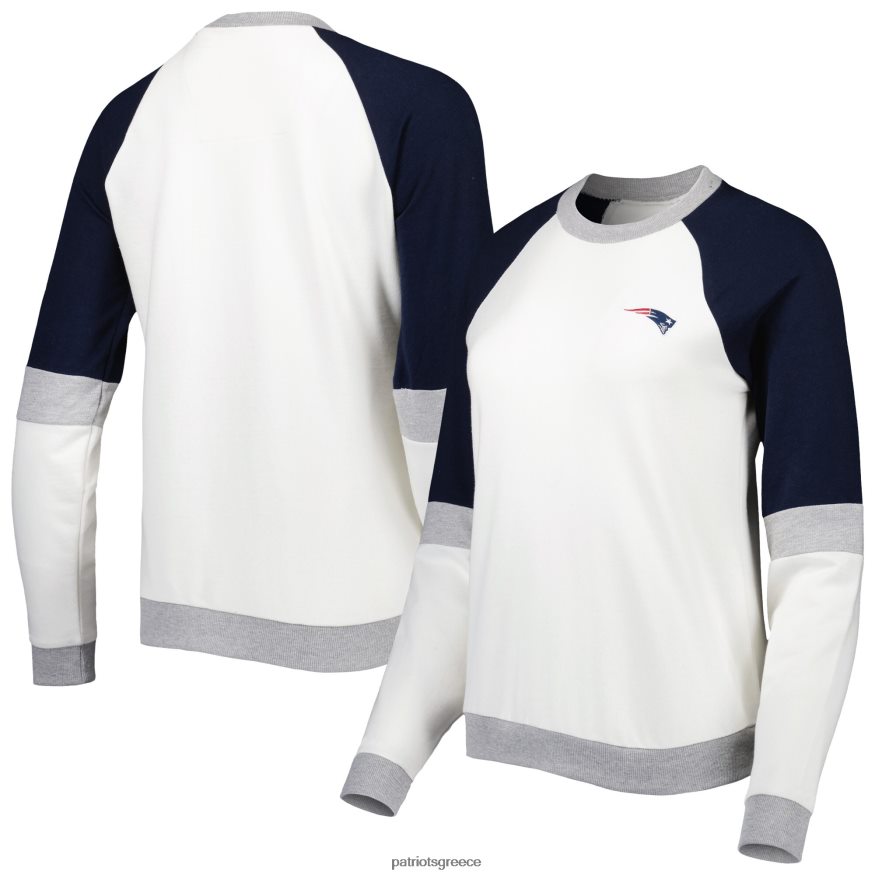 Patriots Jersey Φούτερ πουλόβερ με κρέμα antigua/navy avenue raglan γυναίκες είδη ένδυσης VPDHTZ2397