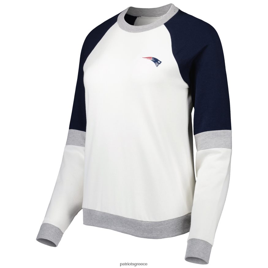 Patriots Jersey Φούτερ πουλόβερ με κρέμα antigua/navy avenue raglan γυναίκες είδη ένδυσης VPDHTZ2397