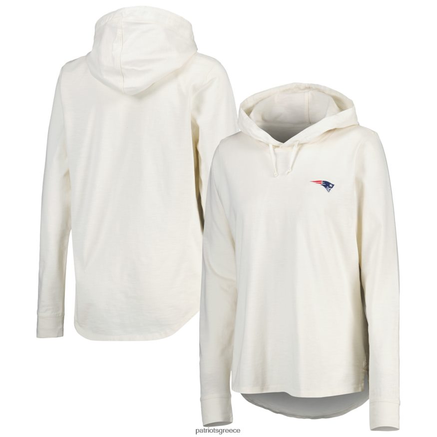 Patriots Jersey Τόμι Μπαχάμα κρέμα ashby Isles τζέρσεϊ πουλόβερ με κουκούλα γυναίκες είδη ένδυσης VPDHTZ2402