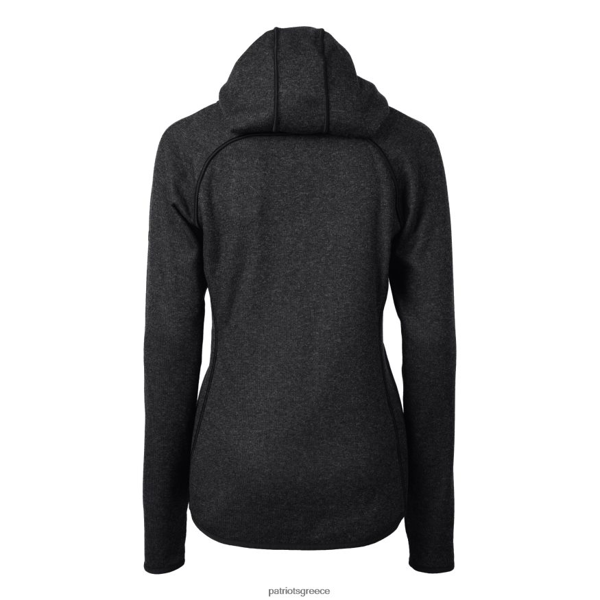 Patriots Jersey κράνος από κάρβουνο κόφτη & buck λογότυπο πουλόβερ με φούτερ με φερμουάρ γυναίκες είδη ένδυσης VPDHTZ849