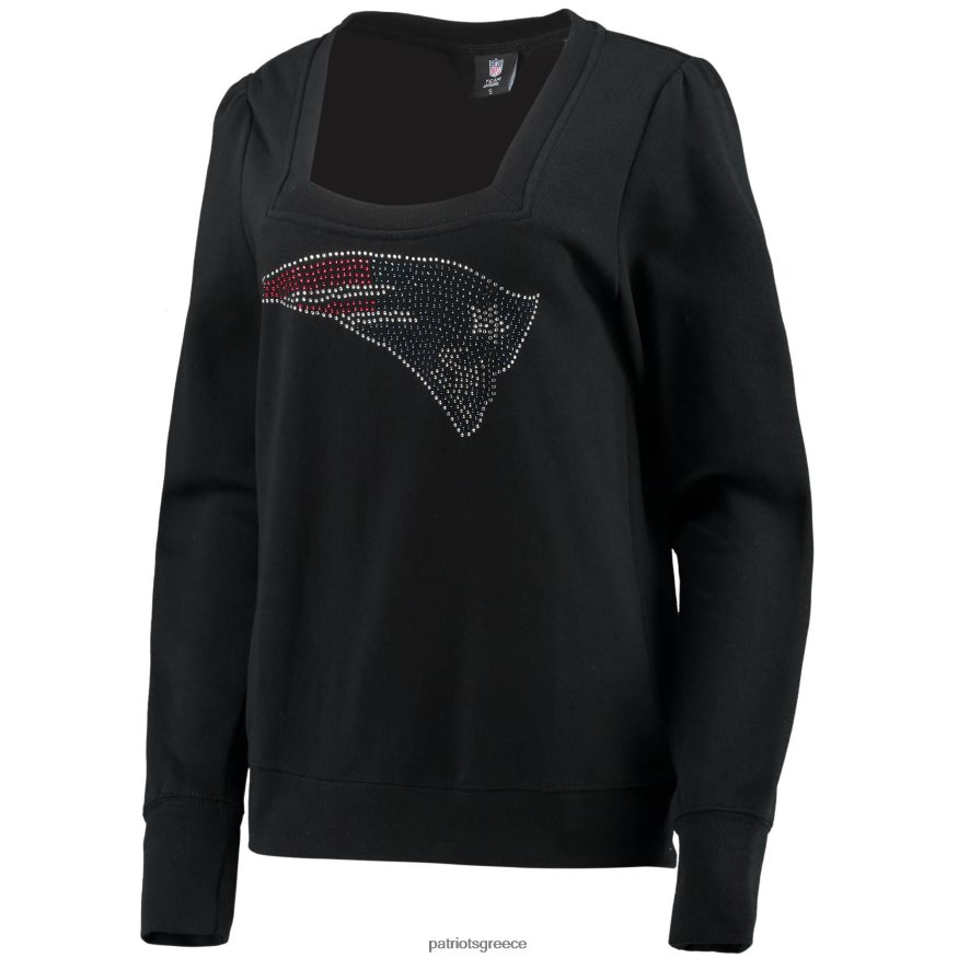 Patriots Jersey cuce black winners φούτερ πουλόβερ με τετράγωνο λαιμό γυναίκες είδη ένδυσης VPDHTZ2411