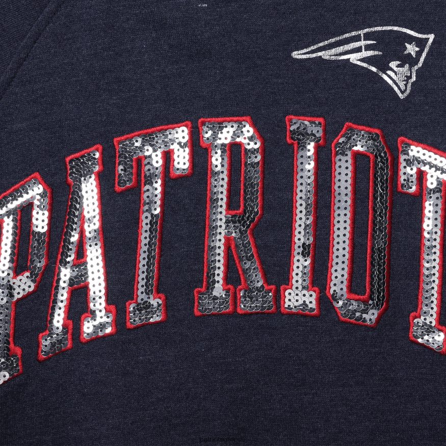 Patriots Jersey g-iii 4her by carl banks μπουφάν με κουκούλα πουλόβερ διπλής ομάδας τουνίκ γυναίκες είδη ένδυσης VPDHTZ2434