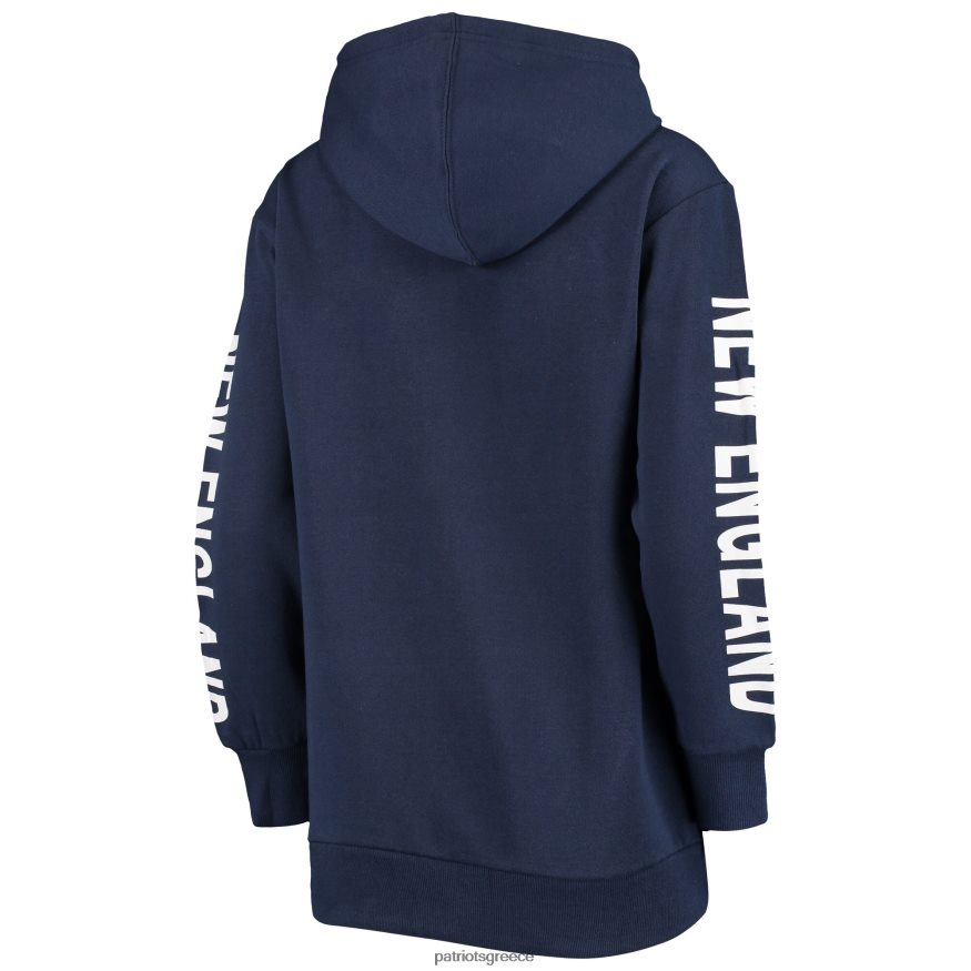Patriots Jersey g-iii 4her by carl banks navy extra point hoodie πουλόβερ γυναίκες είδη ένδυσης VPDHTZ2344