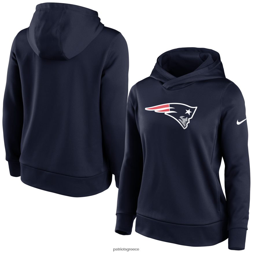 Patriots Jersey Μπλουζάκι με κουκούλα απόδοσης nike navy ελαφρύ γυναίκες είδη ένδυσης VPDHTZ2319