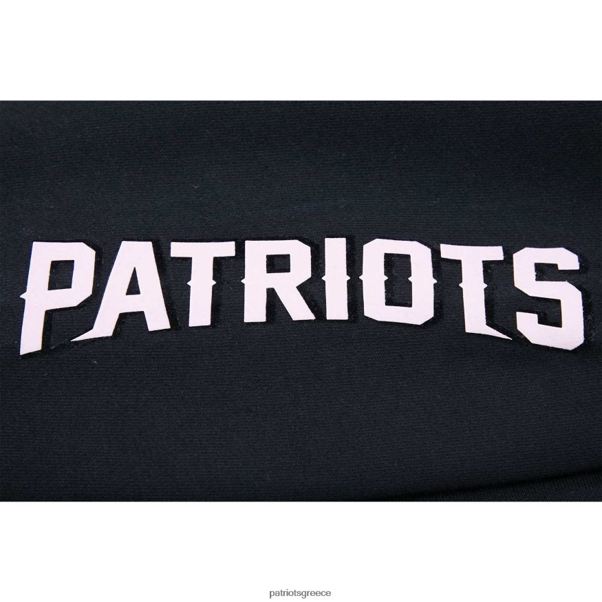 Patriots Jersey pro standard μαύρο νέον φλις πουλόβερ με κουκούλα γυναίκες είδη ένδυσης VPDHTZ2370