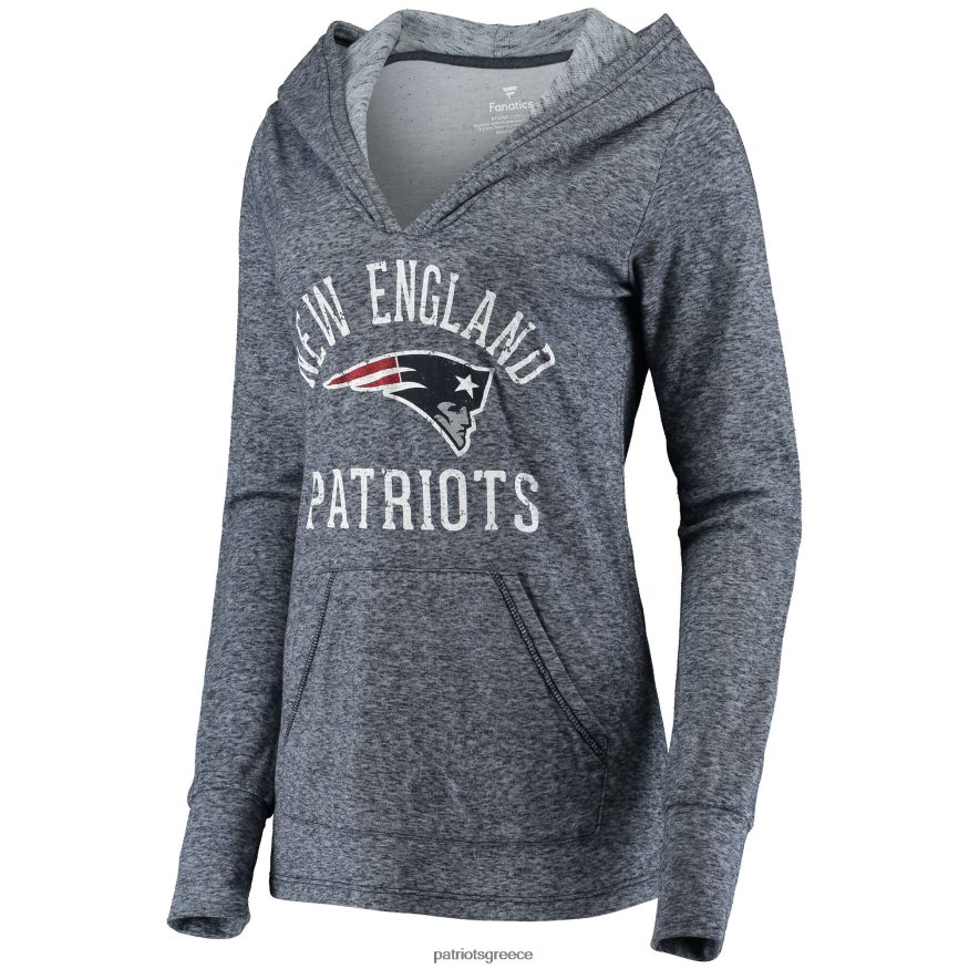 Patriots Jersey φανατικών επώνυμα ναυτικό διπλό πρόσωπο slub πουλόβερ κουκούλα γυναίκες είδη ένδυσης VPDHTZ2327