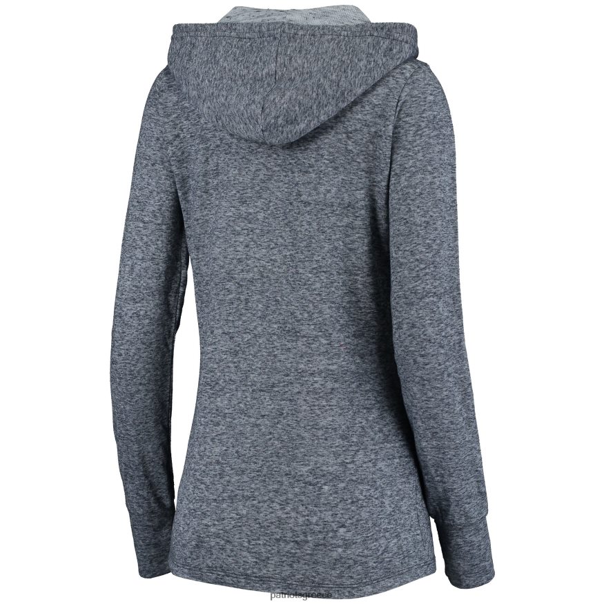 Patriots Jersey φανατικών επώνυμα ναυτικό διπλό πρόσωπο slub πουλόβερ κουκούλα γυναίκες είδη ένδυσης VPDHTZ2327