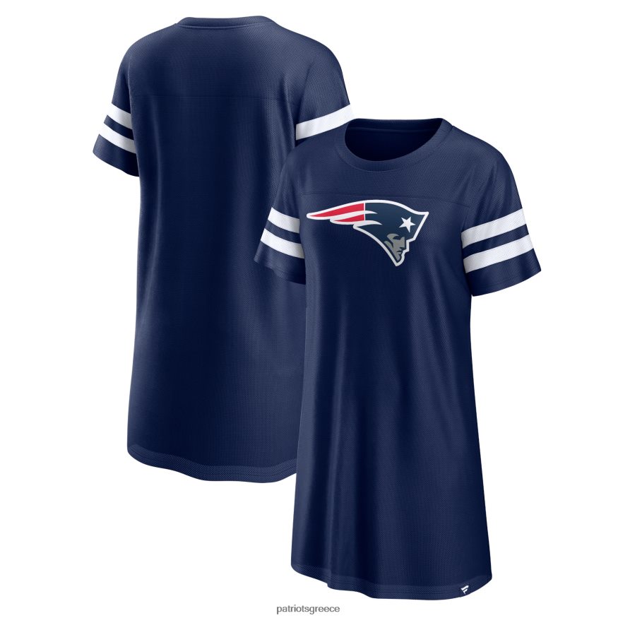 Patriots Jersey φανατικοί επώνυμα ναυτικό νίκη στο φόρεμα γυναίκες είδη ένδυσης VPDHTZ2222