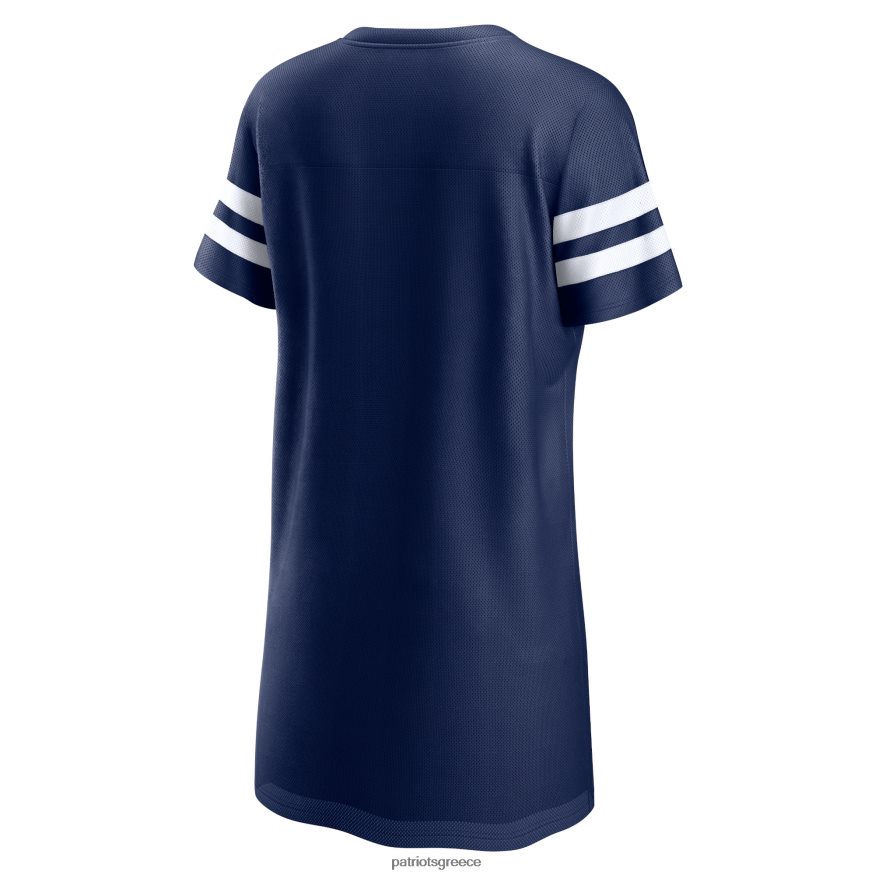 Patriots Jersey φανατικοί επώνυμα ναυτικό νίκη στο φόρεμα γυναίκες είδη ένδυσης VPDHTZ2222