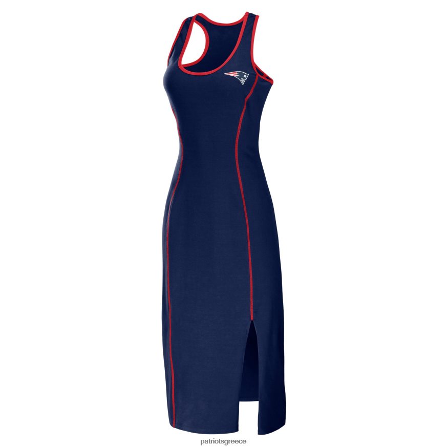 Patriots Jersey φορέμα της erin andrews navy racerback tank midi φόρεμα γυναίκες είδη ένδυσης VPDHTZ2221