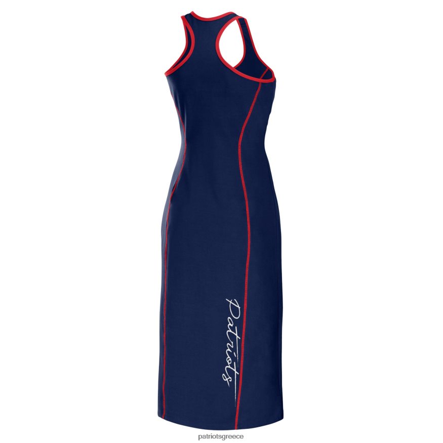 Patriots Jersey φορέμα της erin andrews navy racerback tank midi φόρεμα γυναίκες είδη ένδυσης VPDHTZ2221