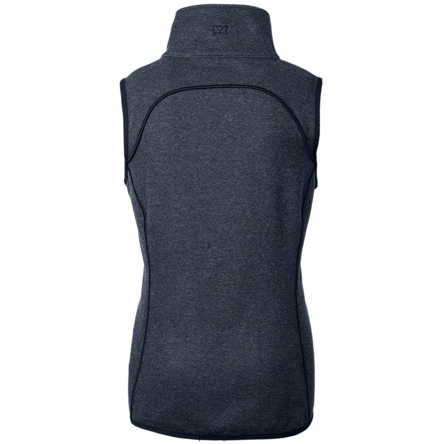 Patriots Jersey Γιλέκο με φερμουάρ με φερμουάρ ναυτικού μανιταριού γυναίκες είδη ένδυσης VPDHTZ1005