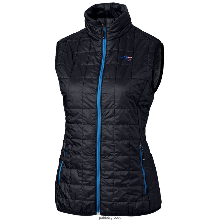 Patriots Jersey κόφτη & buck navy rainier primaloft eco φουσκωτό γιλέκο με πλήρες φερμουάρ γυναίκες είδη ένδυσης VPDHTZ1022
