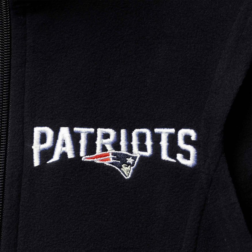 Patriots Jersey dunbrooke navy houston fleece γιλέκο με φερμουάρ γυναίκες είδη ένδυσης VPDHTZ946