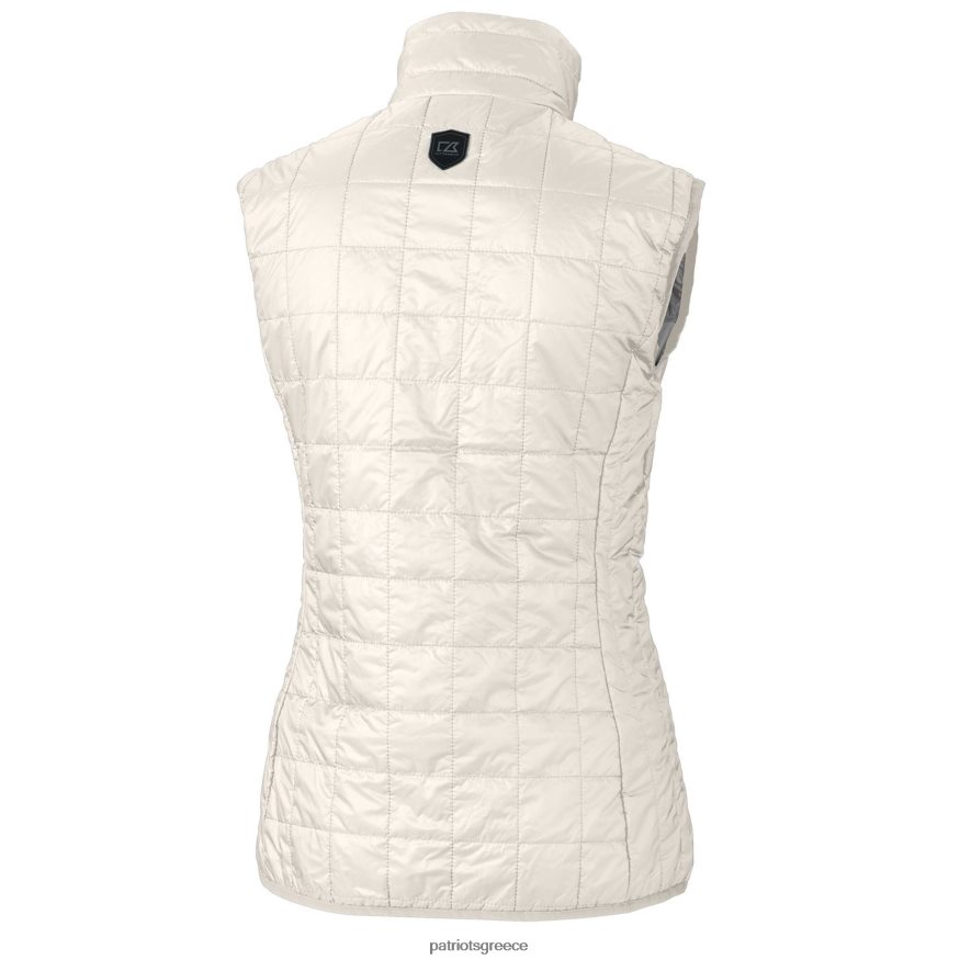 Patriots Jersey λογότυπο κοφτή και ρουφηχτής κρέμας, γιλέκο rainier primaloft eco με πλήρες φερμουάρ γυναίκες είδη ένδυσης VPDHTZ1064