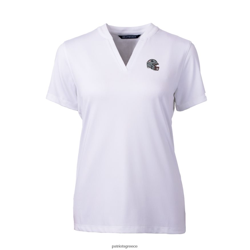 Patriots Jersey Κόφτης & λογότυπο λευκού κράνους drytec forge ελαστικό επάνω μέρος με λαιμόκοψη γυναίκες είδη ένδυσης VPDHTZ2654