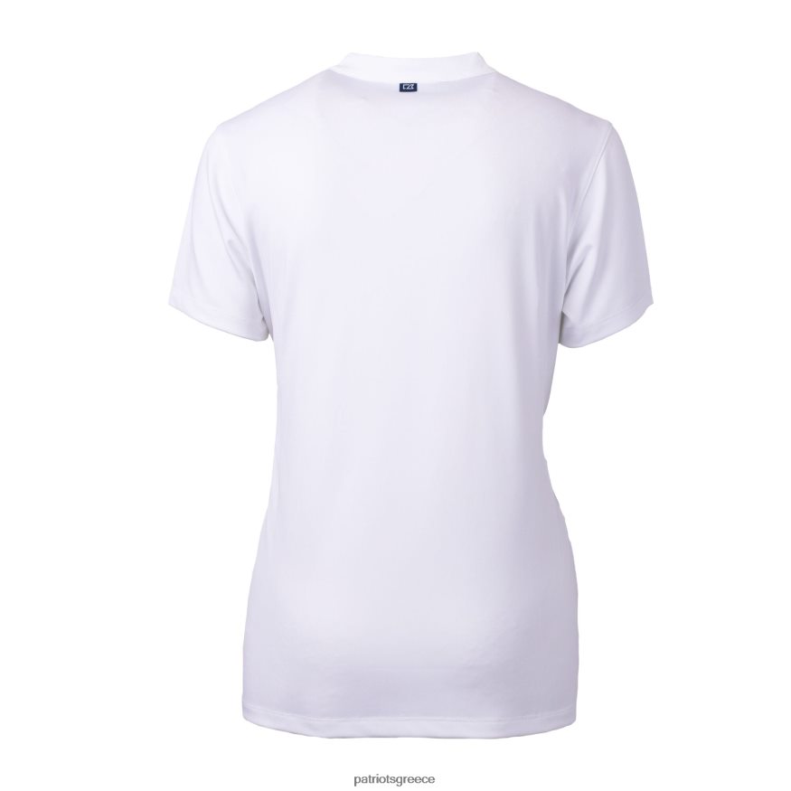 Patriots Jersey Κόφτης & λογότυπο λευκού κράνους drytec forge ελαστικό επάνω μέρος με λαιμόκοψη γυναίκες είδη ένδυσης VPDHTZ2654