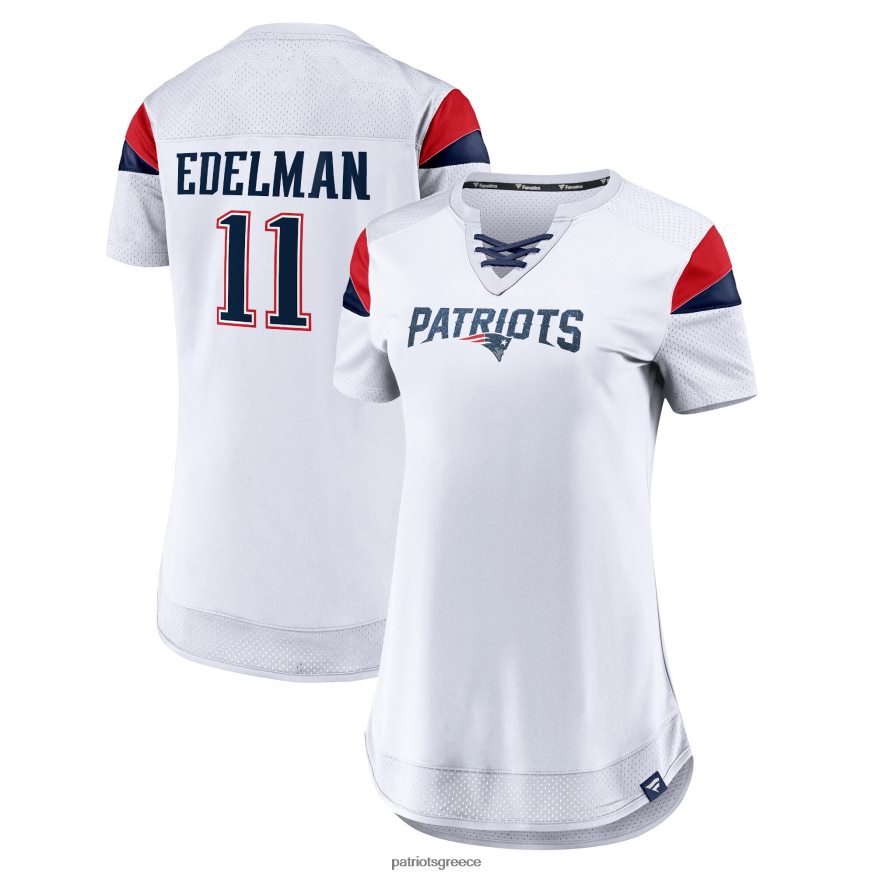 Patriots Jersey φανατικοί επώνυμα julian edelman navy athena name & number fashion top γυναίκες είδη ένδυσης VPDHTZ2699