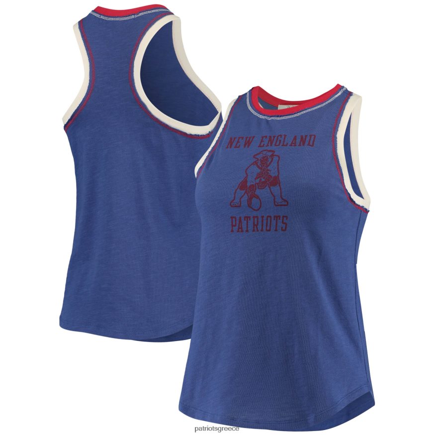 Patriots Jersey junk food royal touchdown top tank γυναίκες είδη ένδυσης VPDHTZ2656