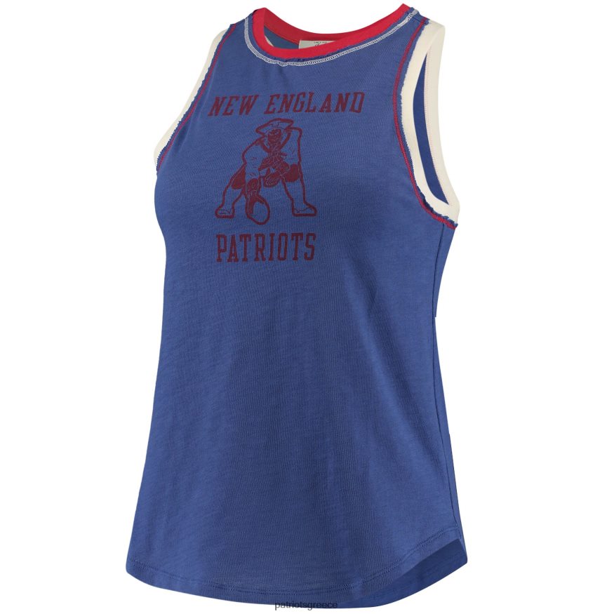Patriots Jersey junk food royal touchdown top tank γυναίκες είδη ένδυσης VPDHTZ2656