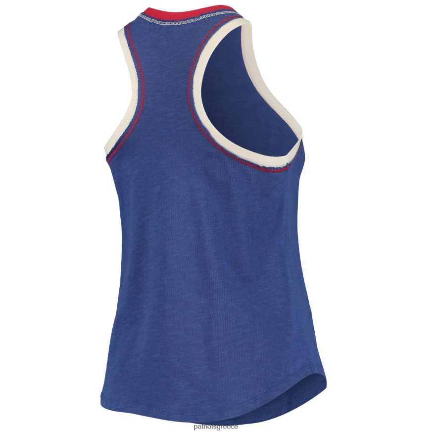 Patriots Jersey junk food royal touchdown top tank γυναίκες είδη ένδυσης VPDHTZ2656