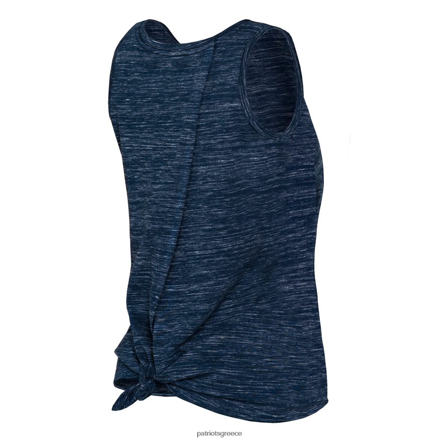 Patriots Jersey νέας εποχής navy space dye tie-back tank top γυναίκες είδη ένδυσης VPDHTZ2652