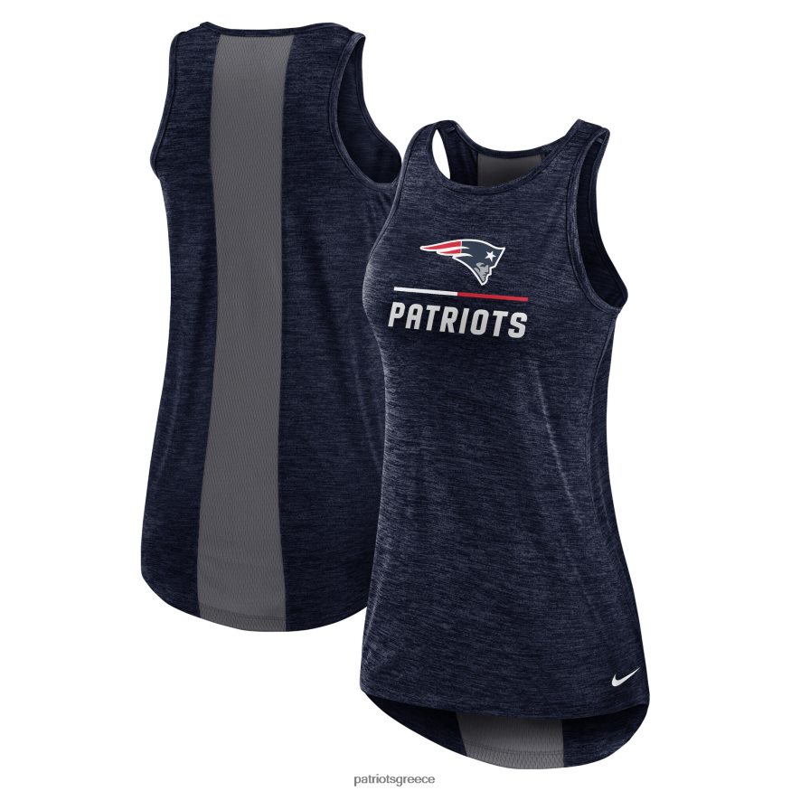 Patriots Jersey Μπλουζάκι nike navy με ψηλό λαιμό γυναίκες είδη ένδυσης VPDHTZ2675