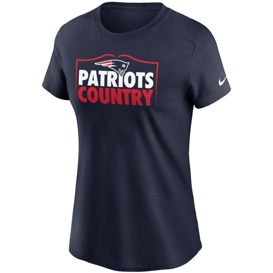 Patriots Jersey T-shirt της συλλογής nike navy hometown γυναίκες είδη ένδυσης VPDHTZ2755