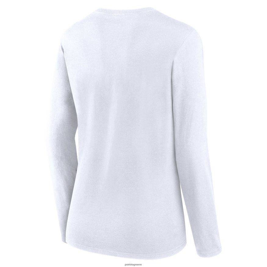 Patriots Jersey φανατικοί, ελαφρύ ναυτικό/λευκό ελαφρύ κοντό και μακρυμάνικο μπλουζάκι γυναίκες είδη ένδυσης VPDHTZ2634