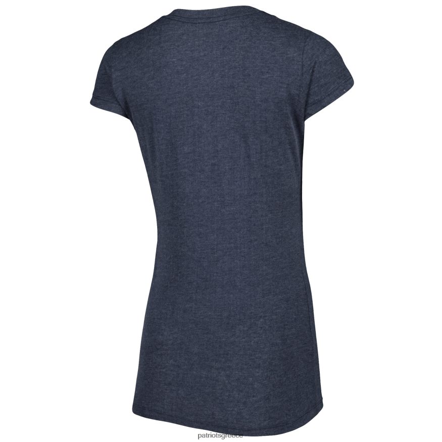 Patriots Jersey μπλουζάκι με λαιμόκοψη με λαιμόκοψη με ερεκέδες ναυτικό στρατόπεδο εκπαίδευσης γυναίκες είδη ένδυσης VPDHTZ2663