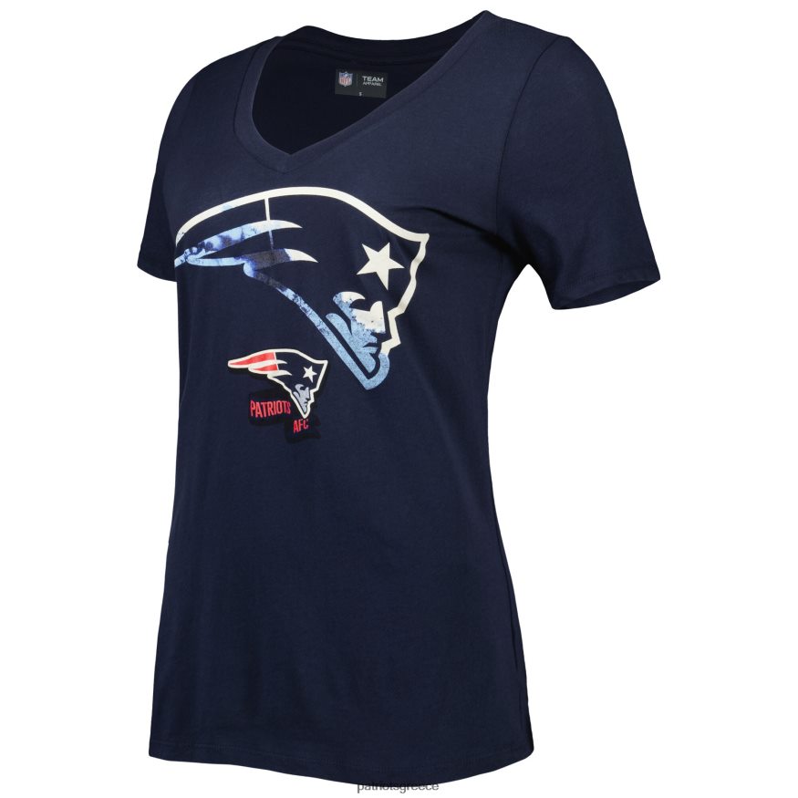 Patriots Jersey Μπλουζάκι με λαιμόκοψη με λαιμόκοψη νέας εποχής ναυτικό μελάνι γυναίκες είδη ένδυσης VPDHTZ2715