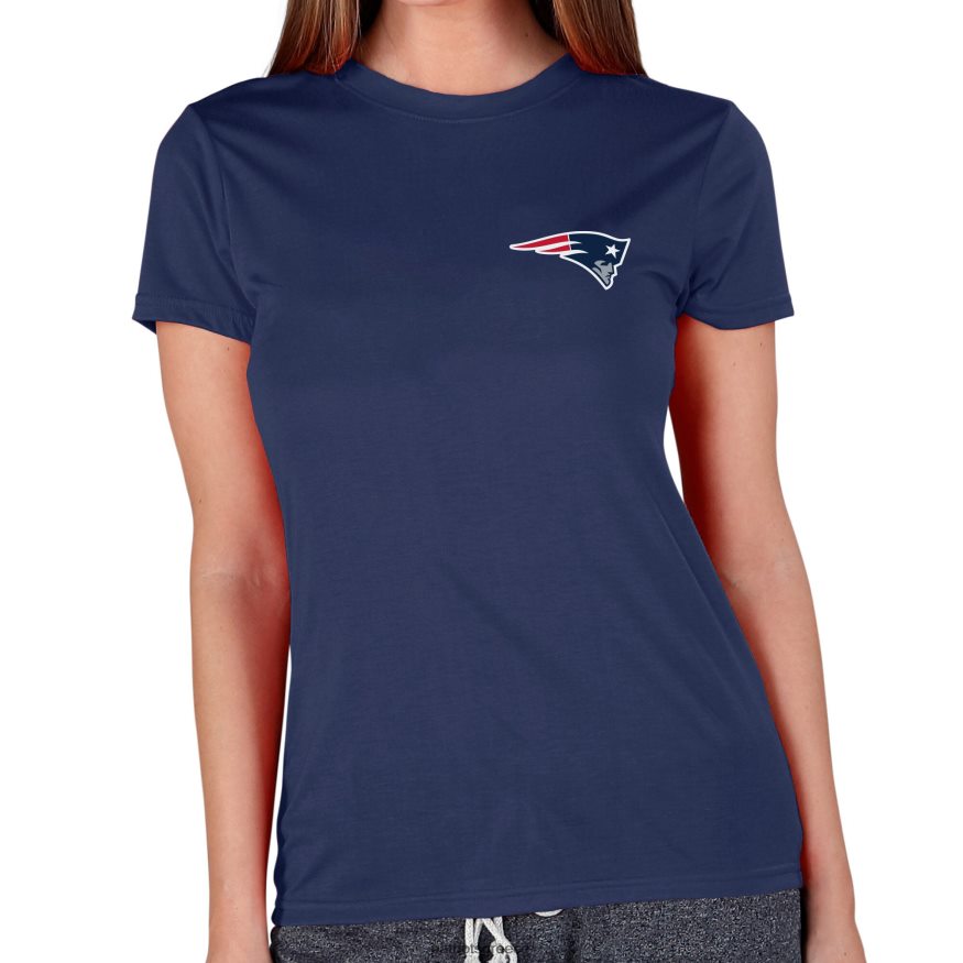 Patriots Jersey έννοιες σπορ ναυτικό μαραθώνιο πλεκτό σαλόνι μπλουζάκι γυναίκες είδη ένδυσης VPDHTZ2802