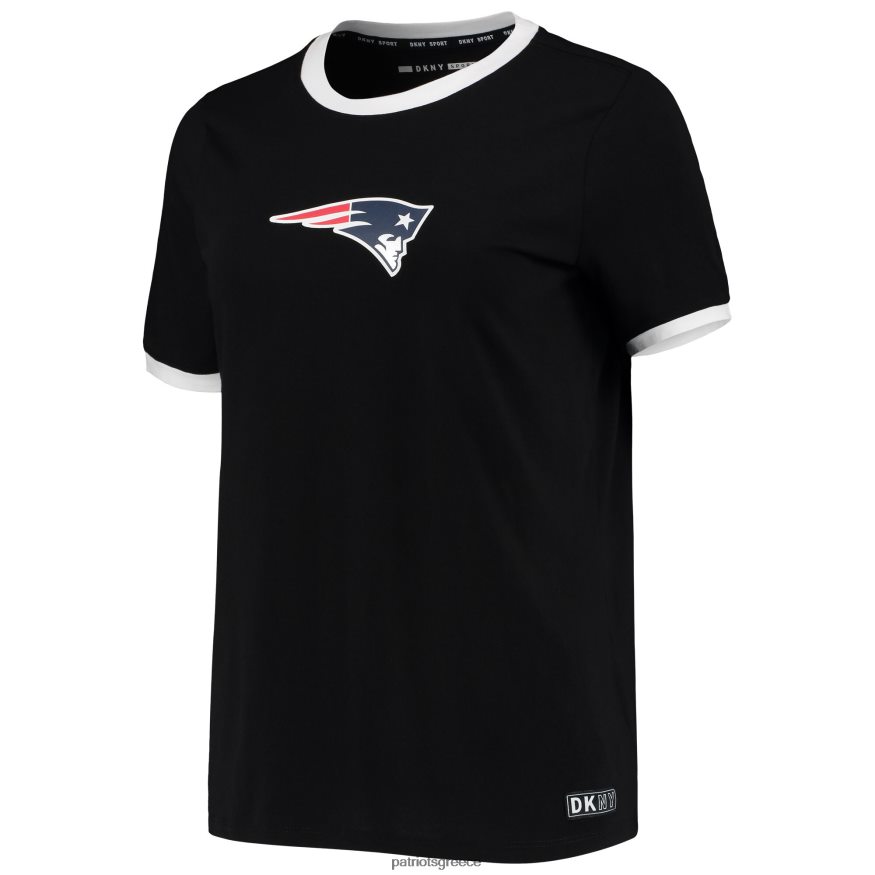 Patriots Jersey dkny sport μαύρο t-shirt charlotte tri-blend γυναίκες είδη ένδυσης VPDHTZ2800